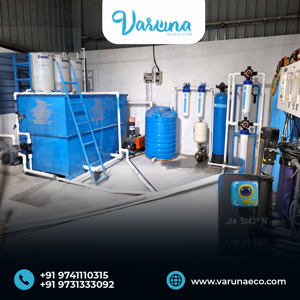 Laundry Wastewater Treatment Plant | Industrial ETP Solutions by Varuna