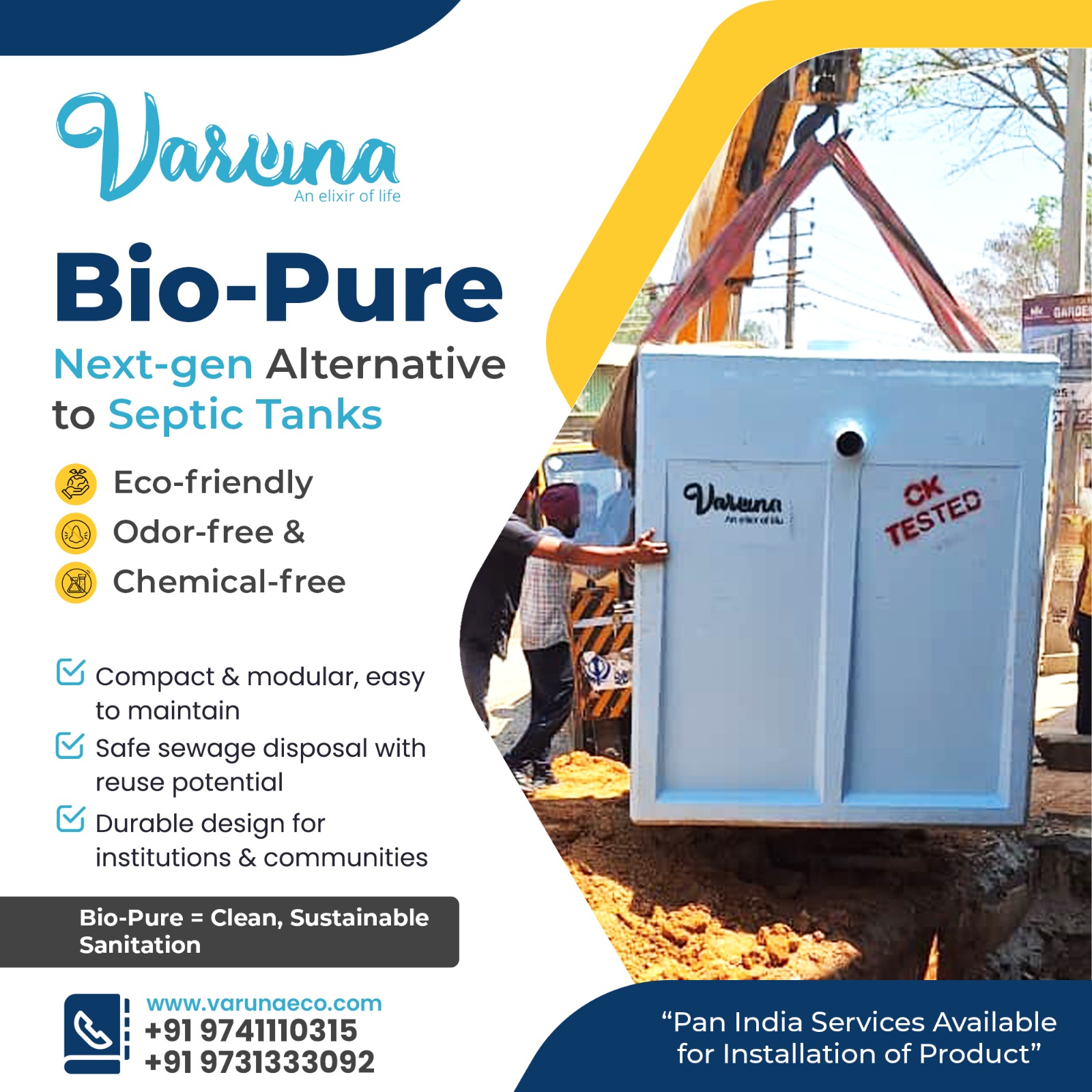 Varuna Quick ETP + BIO-Pure: Regulatory-Compliant and Cost-Effective Water Management