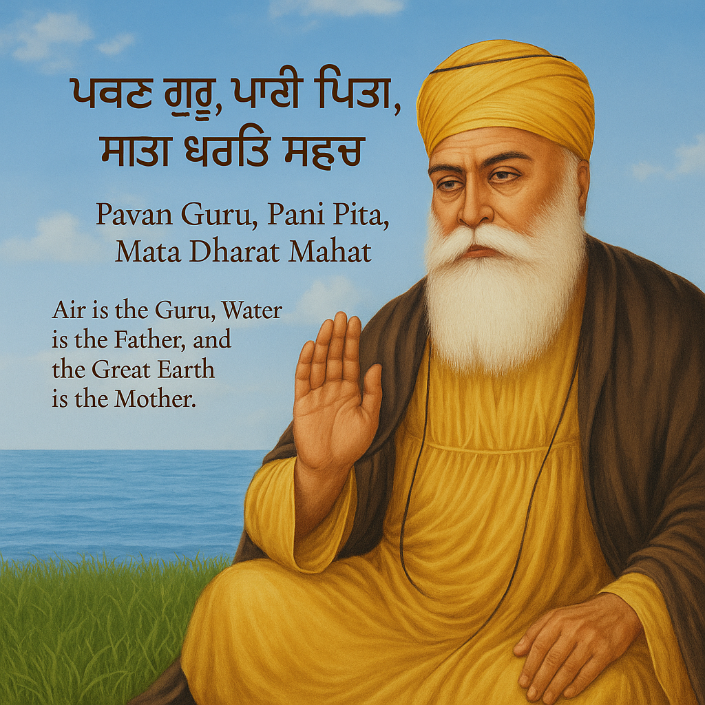 Pavan Guru, Pani Pita, Mata Dharat Mahat — Living the Wisdom of Guru Nanak Dev Ji in Today’s World