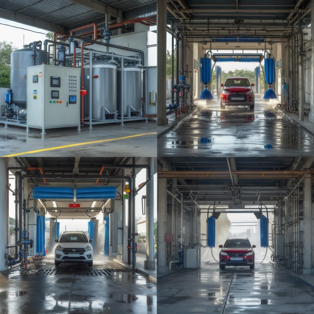 How Varuna Supports Large Car Wash Stations with Scalable Water Systems