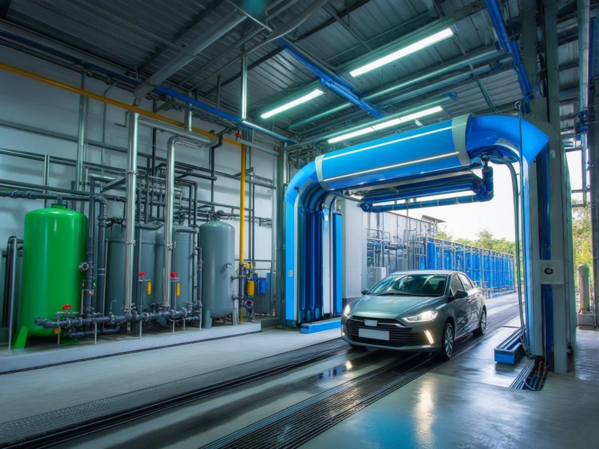 Varuna Car Wash ETP – Advanced Effluent Treatment & Water Recycling Solution