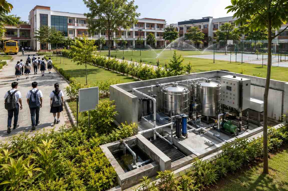 Varuna Quick STP for Schools: Building a Cleaner, Greener Campus