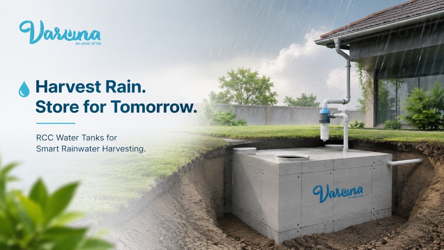 How RCC Water Tanks Support Rainwater Harvesting During the Monsoon