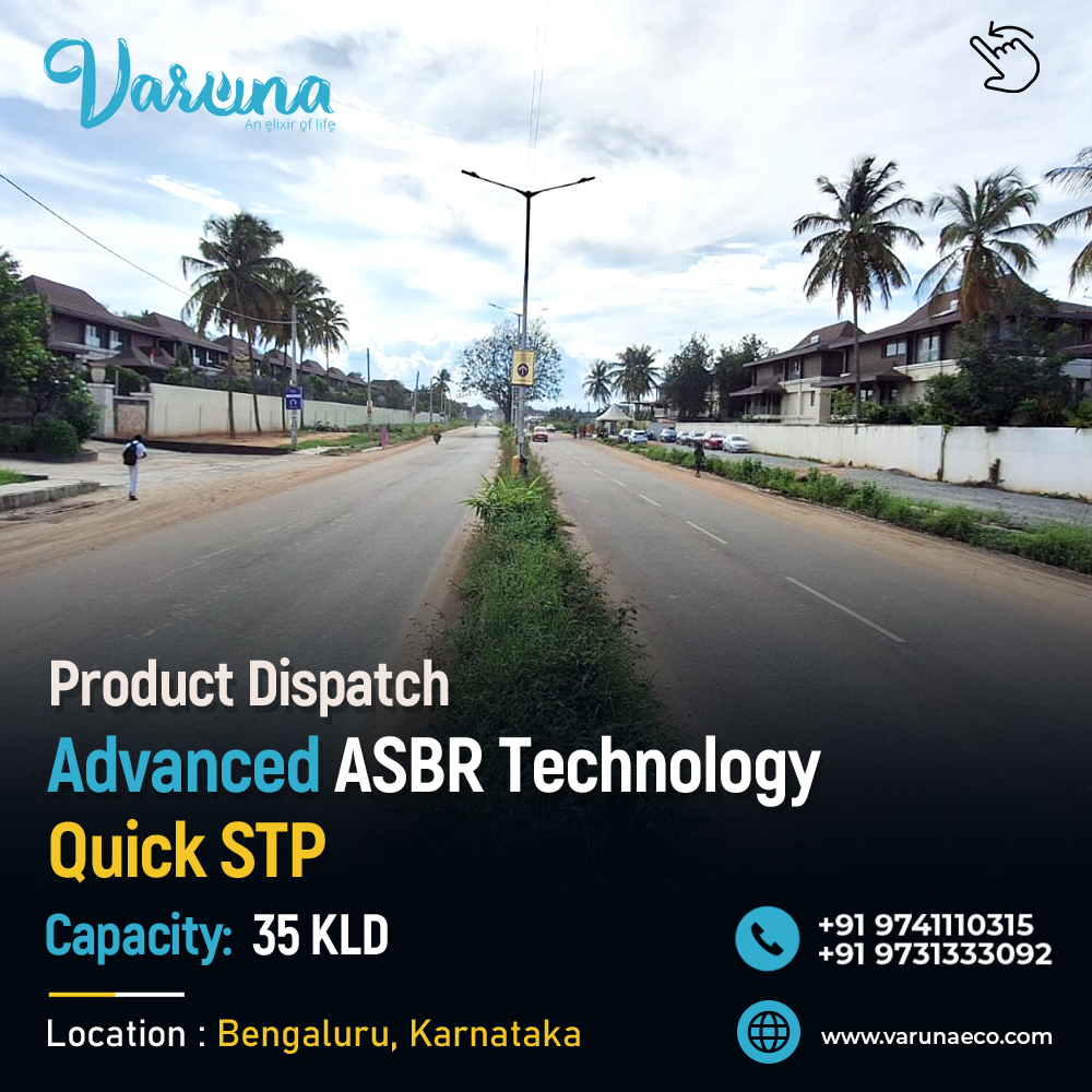 Quick STP Installation in Bangalore Villas | 35 KLD ASBR-Based Sewage Treatment Plant by Varuna