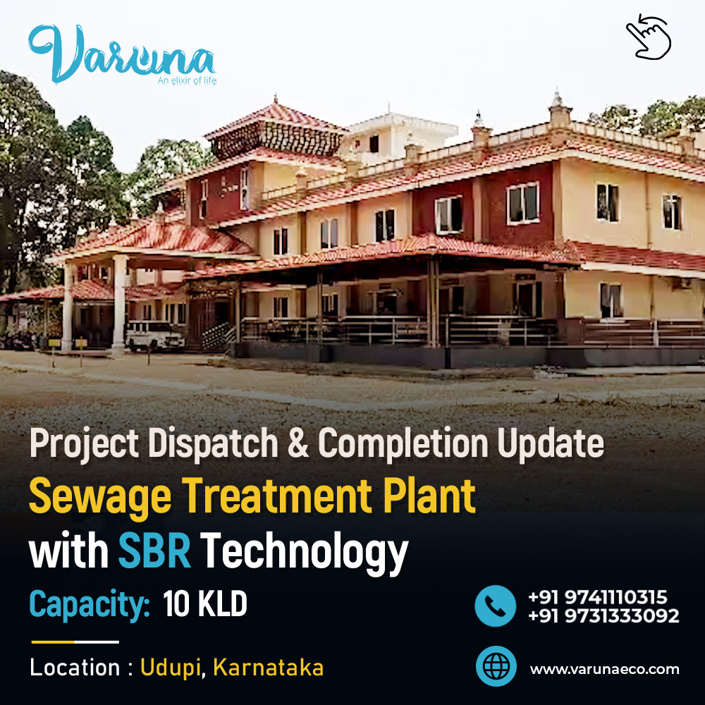 10 KLD SBR Sewage Treatment Plant Installed at Taluka Office | Varuna’s Sustainable STP Solution