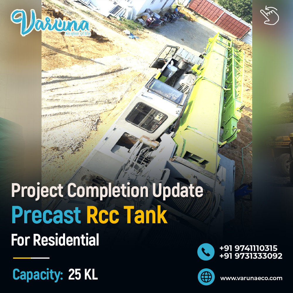 Project Update: 25 KLD RCC Water Tank Successfully Completed