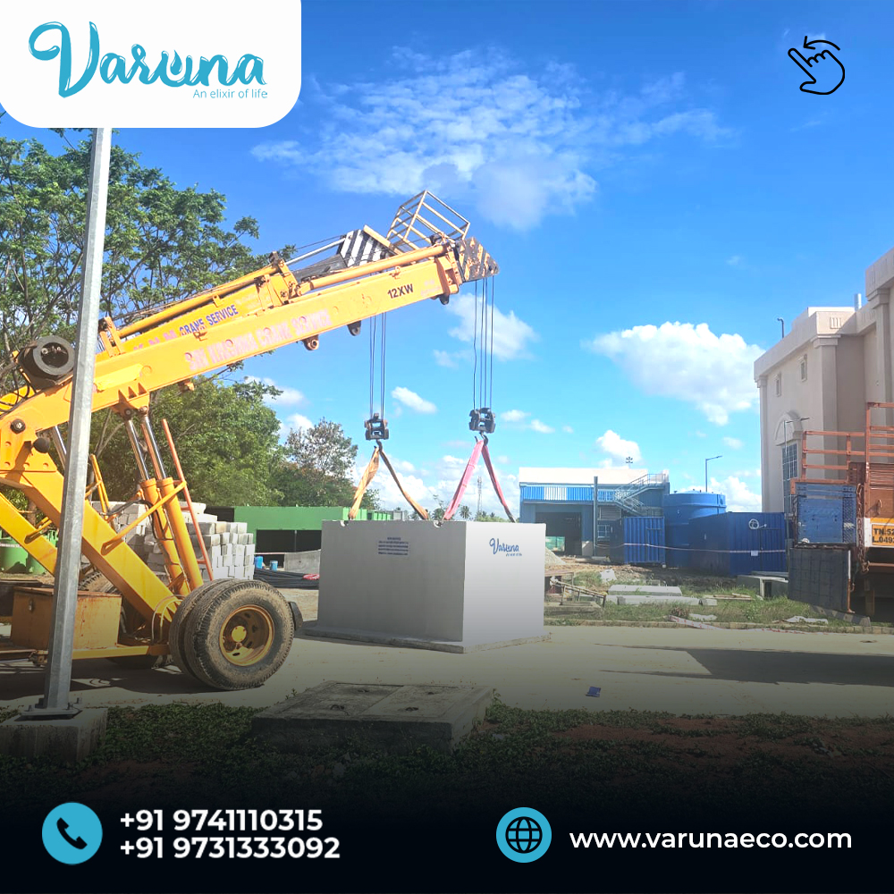 Varuna RCC Precast Ready-Made Cement Tank
