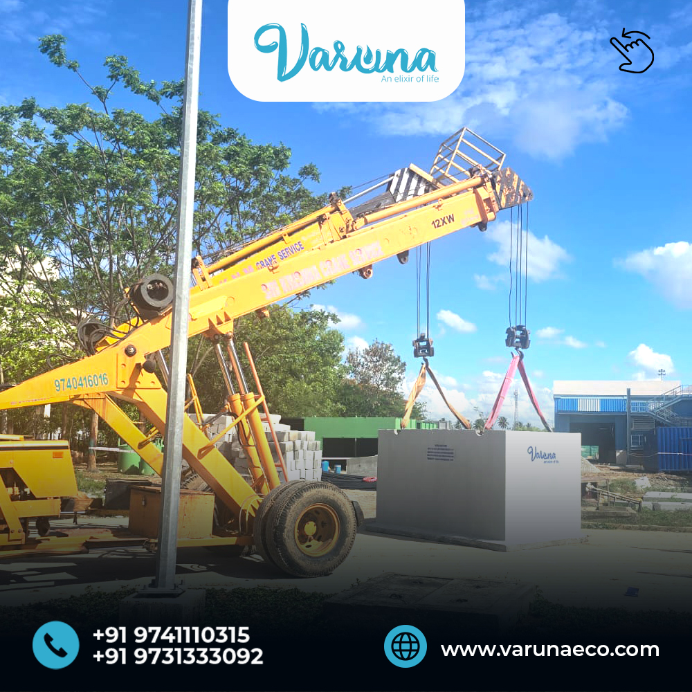 Varuna RCC Precast Ready-Made Cement Tank
