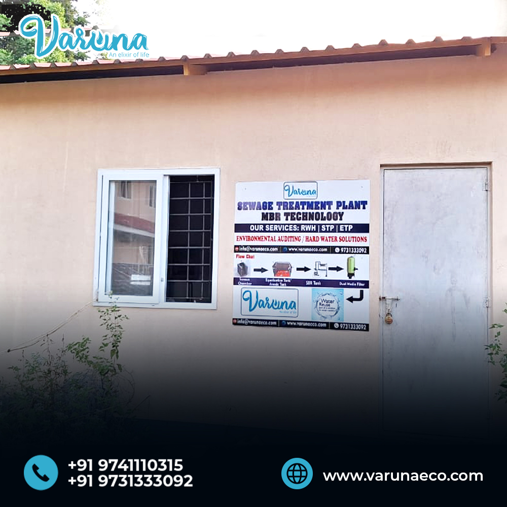 10 KLD SBR Sewage Treatment Plant Installed at Taluka Office | Varuna’s Sustainable STP Solution