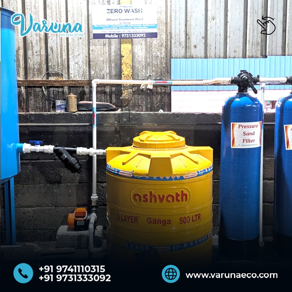 5 KLD ETP for Car Wash in Bengaluru | Varuna